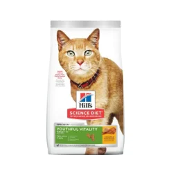 HILLS SD Feline Adult 7+ Youthful Vitality 1.4 kg - Adultos Mayores