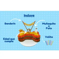 Huellitas Felices Torta Huesito para Mascotas 1 Kg