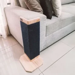 Inca Miau Rascador de Madera Para Sillones Caoba