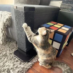 Inca Miau Rascador de Madera Para Sillones Natural
