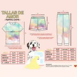 GoPet USA Khurmi Pijama Verano Collage Khurmi Damas