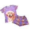 KHURMI Pijama Verano Golden Damas
