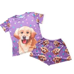 KHURMI Pijama Verano Golden Damas