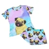 KHURMI Pijama Verano Pug Damas