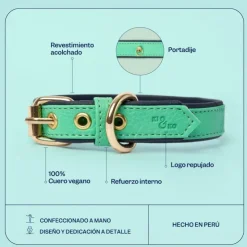 Kiki & Koko KI&KO Collar Para Perros Koko Aqua - Verde