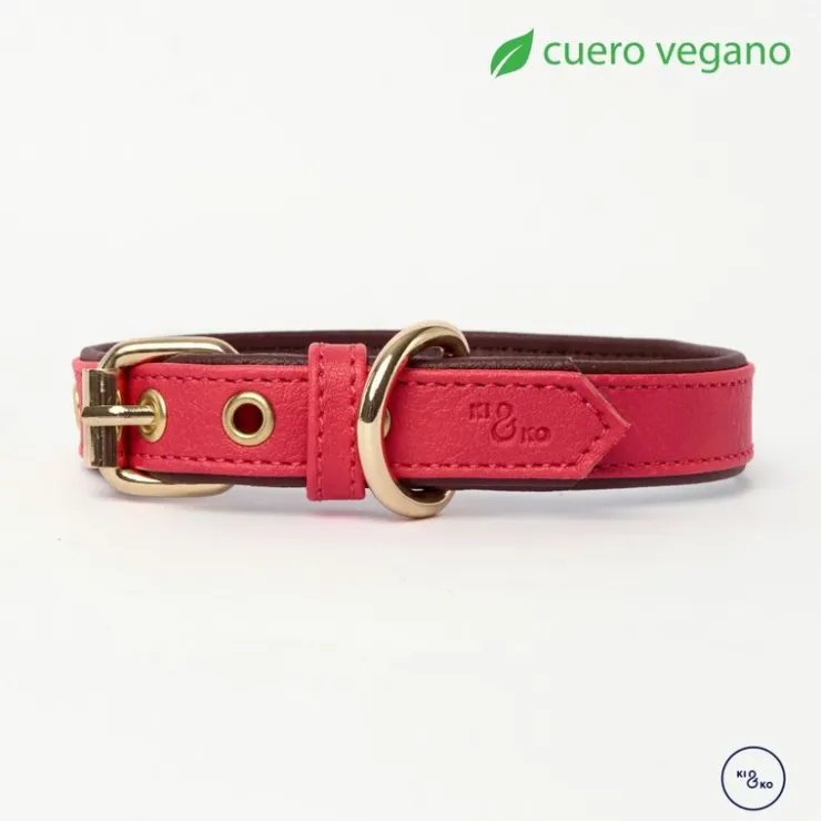 Kiki & Koko KI&KO Set Correa + Collar Cherry - Cereza