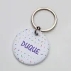La Plaquita Placa de Identificacion Personalizada Confetti - Coleccion de Verano