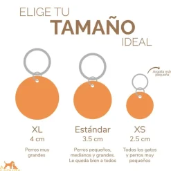 La Plaquita Placa de Identificacion Personalizada Sandía - Coleccion de Verano