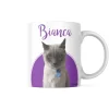 La Plaquita Taza Cat Lover Personalizada con Foto y Frase
