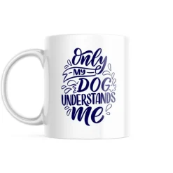 La Plaquita Taza Dog Lover Personalizada con Foto y Frase