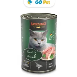 LEONARDO Quality Selection Pato 400 Gr - Gato Adulto