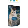 LEONARDO Trucha y Catnip Pouch 85 Gr - Gato Adulto