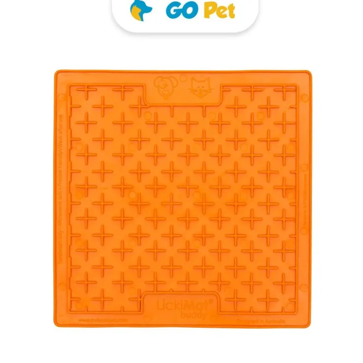LICKIMAT Buddy Orange Dog - Perro - Naranja