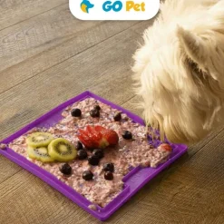 LICKIMAT Buddy Purple Dog - Perro - Morado