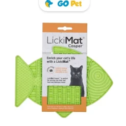 LICKIMAT Casper Green - Gato - Verde