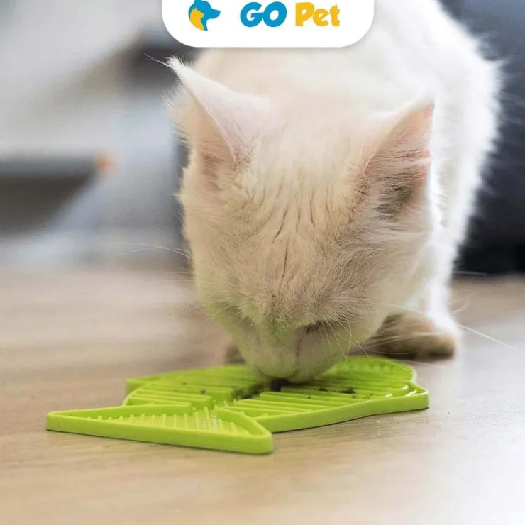 LICKIMAT Casper Green - Gato - Verde
