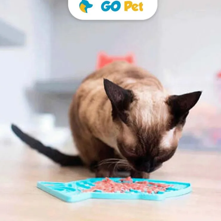 LICKIMAT Casper Turquoise - Gato - Turquesa