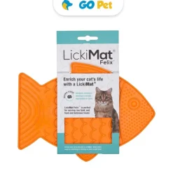 LICKIMAT Felix Orange - Gato - Naranja