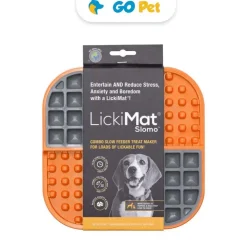 LICKIMAT Slomo Orange Dog - Perro - Naranja
