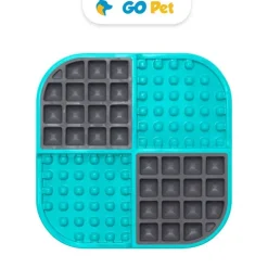 LICKIMAT Slomo Turquoise Dog - Perro - Turquesa