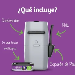LITTER GENIE Pail - Contenedor de Desechos de Gatos