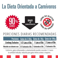 LIVELONG Paté para Gatos - Delicias Marinas 156 Gr