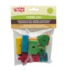 Living World Juguete Masticable de Madera Surtido x 12 Piezas
