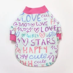 LOLALU PETS Polera Lettering