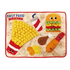 GIGWI Ludipek Alfombra Olfativa Snuffle Fast food