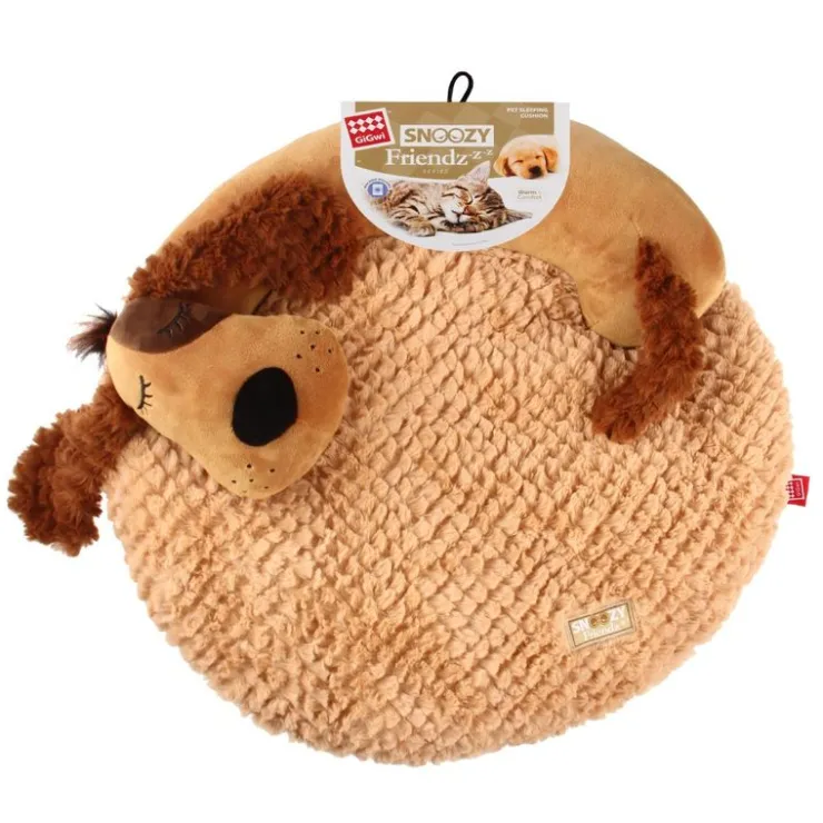 GoPet USA Ludipek Gigwi Cojín Cama Forma de Perro Snoozy Friends 3D