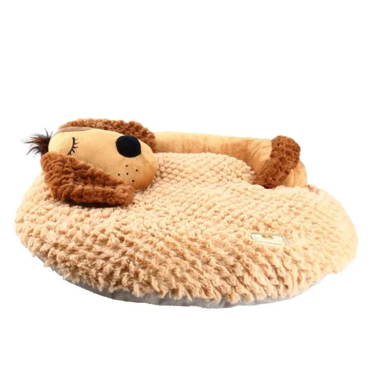 GoPet USA Ludipek Gigwi Cojín Cama Forma de Perro Snoozy Friends 3D