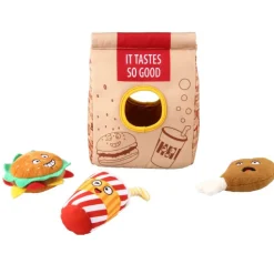 GIGWI Ludipek Hide N' Fast Food Bag