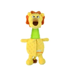 GIGWI Ludipek Juguete para Perros Lion-Plush con Cuello TPR