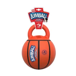GIGWI Ludipek Jumball Pelota de Basketball con Mango de Goma