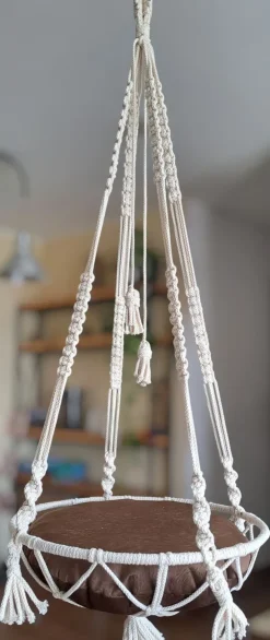 GoPet USA Macramebyisabella Hamaca para Gato Modelo Clásico