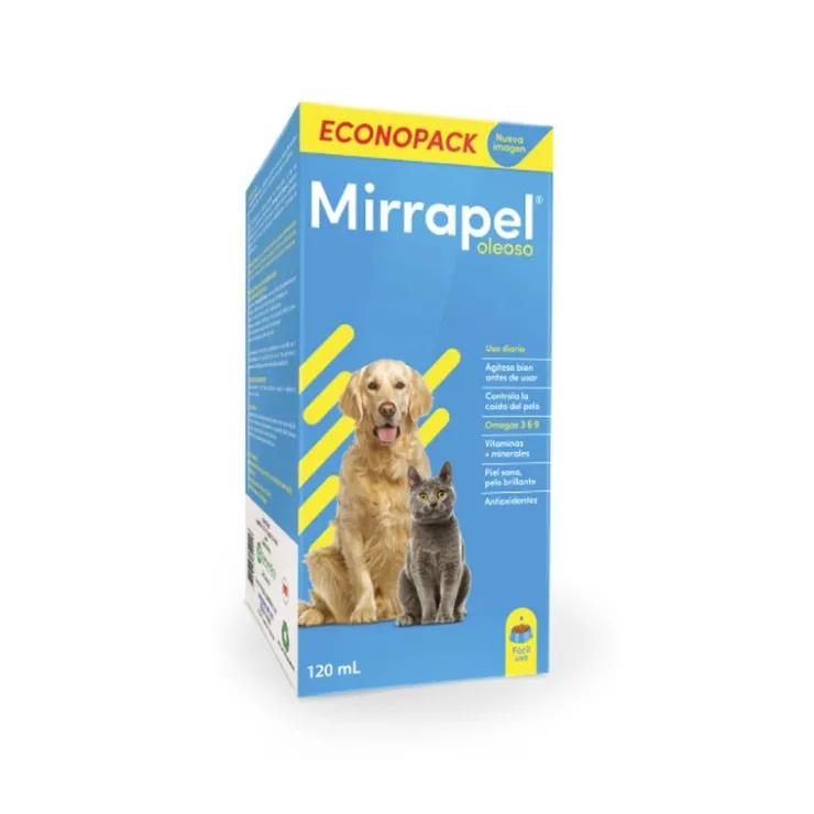 MIRRAPEL Perro y Gato Adulto Jarabe 120 ml