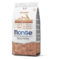 MONGE Adulto Salmon y Arroz 2.5 kg