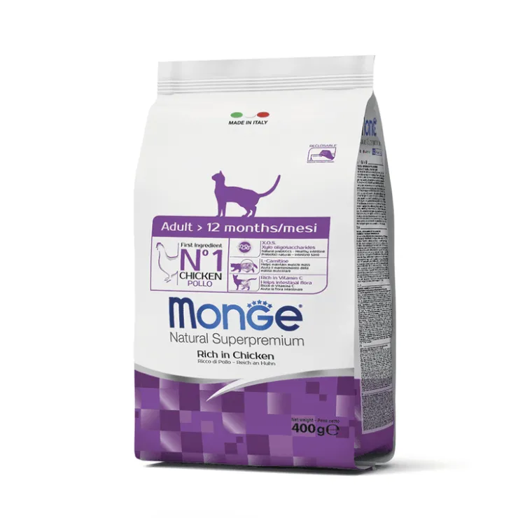 MONGE Feline Adult - Felino Adulto 400 g