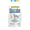 MONGE Feline Monoprotein Sterilised Pollo Pouch 85 Gr