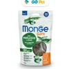 MONGE Gift Filled And Crunchy Skin Support Cat 60 Gr - Cuidado de la Piel - Bacalao y Aloe