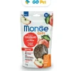 MONGE Gift Meat Minis Dental Cat 50 Gr - Salud Dental - Conejo con Manzana