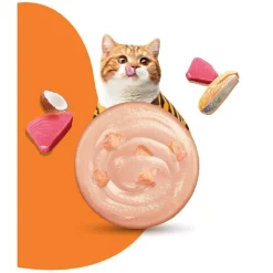 Moochie Cat Tuna Mousse with Salmon Pouch 70 Gr - Atún con Salmón