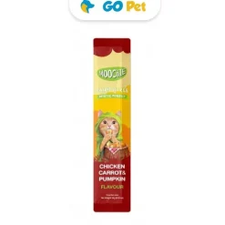 Moochie Chicken, Carrot & Pumpkin 15 Gr x 5 Und - Snack para Gato Sabor Pollo, Zanahoria y Calabaza