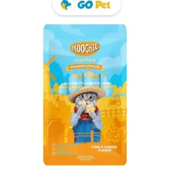 Moochie Tuna & Cheese 15 Gr x 5 Und - Snack para Gato Sabor Atún y Queso