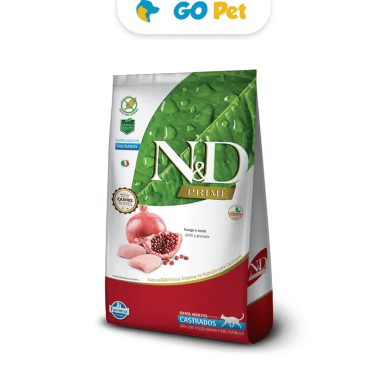 N & D N&D Feline Castrados Frango - Pollo 7.5 Kg
