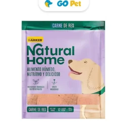 NATURAL HOME Hamburguesas de Carne de Res 600g