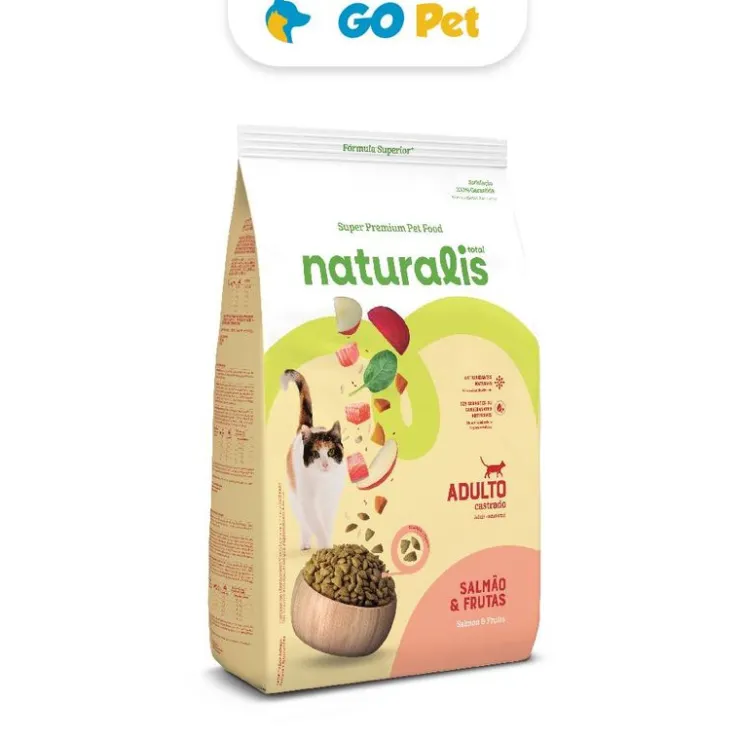 Naturalis Gato Adulto Castrado Salmón y Frutas 1.5 Kg