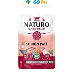 Naturo Paté de Salmón para Gato Adulto Pouch 85 Gr