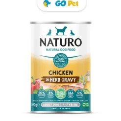 Naturo Perro Adulto Pollo con Frutas y Vegetales - Libre de Gluten y Granos 390 gr