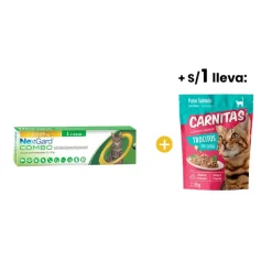Nexgard Combo Gato 2.5 Kg a 7.5kg x 1 Pipeta